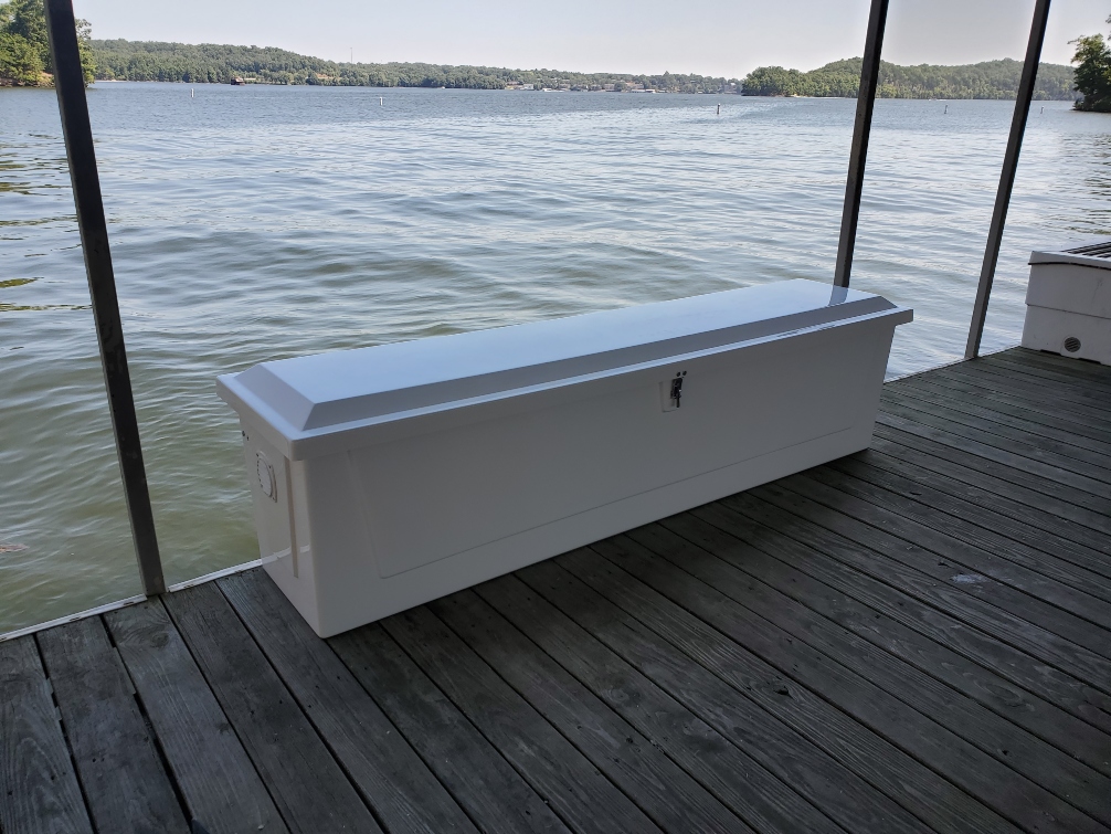 Dock Boxes at the Lake of the Ozarks