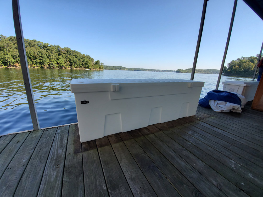 Dock Boxes at the Lake of the Ozarks